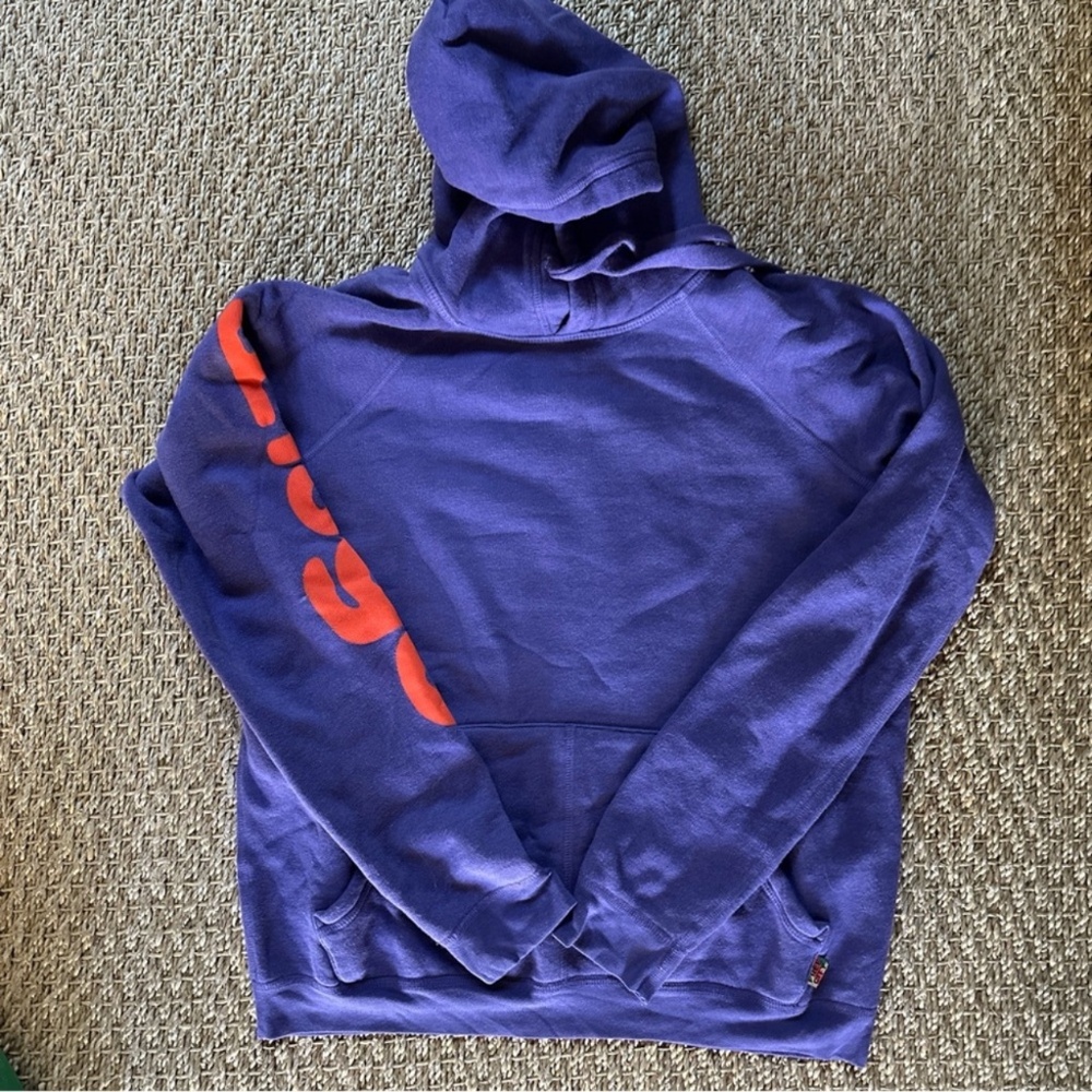 FREECITY CIRCA'99 NEIGHBORHOOD LETSGO FLUFF HOODIE  PURPLE FLOOR S NWOT